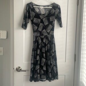 Lularoe cassette tape dress